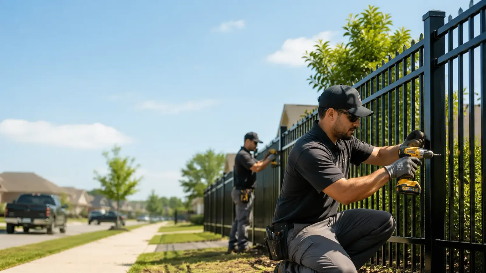 Metal Fence Installation in Panola, AL